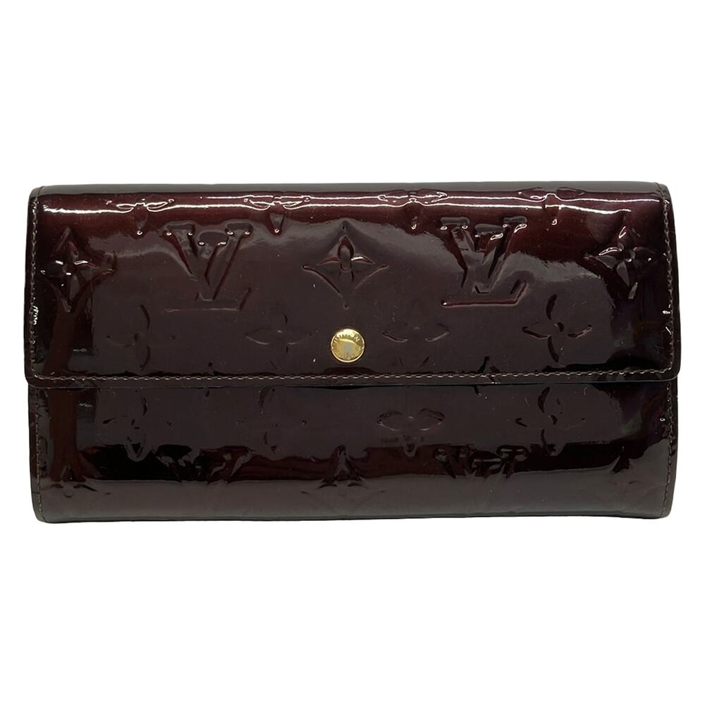 Louis Vuitton Portefeuille Sara Monogram Vernis Long Wallet M93524